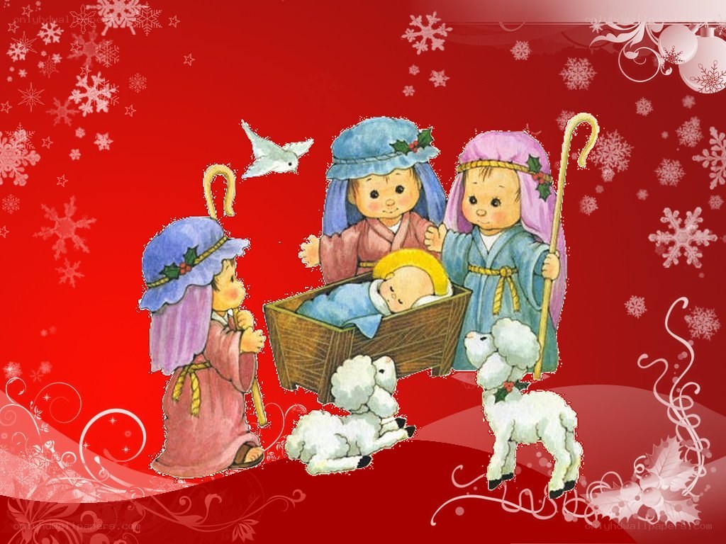 Christmas nativity scene