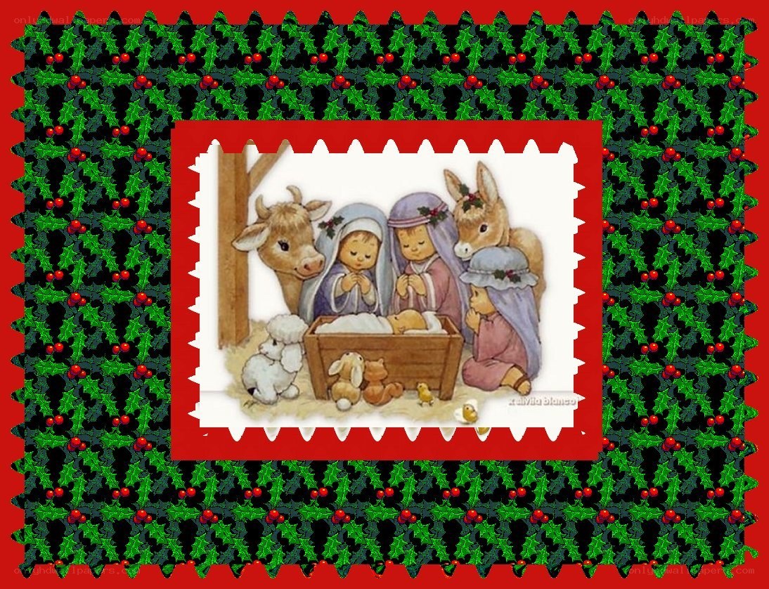 Christmas nativity scene