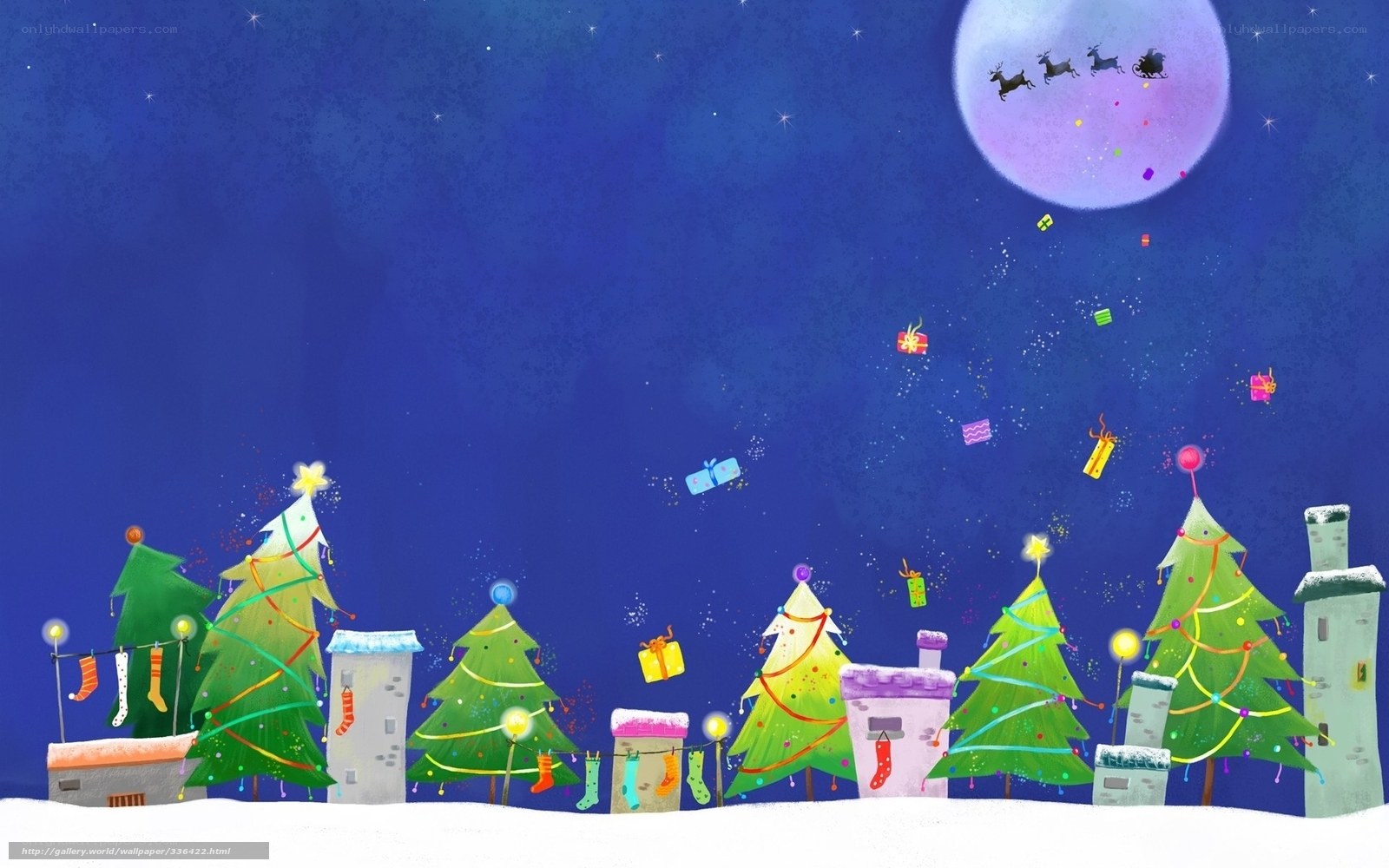 Christmas night with Santa
