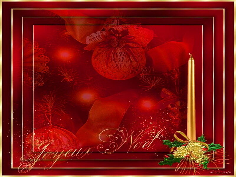 Christmas Ornament Arrangement — Red