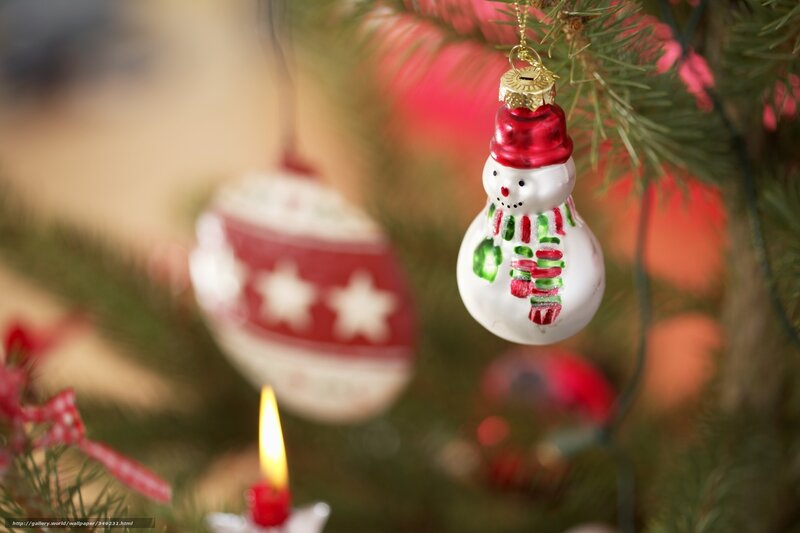 Christmas ornament close-up