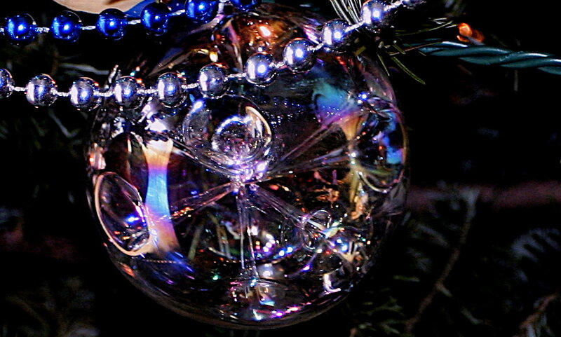 Christmas ornament close-up