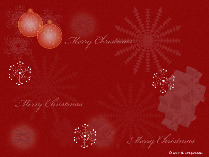 Christmas Ornament Design — Red, Festive, Winter