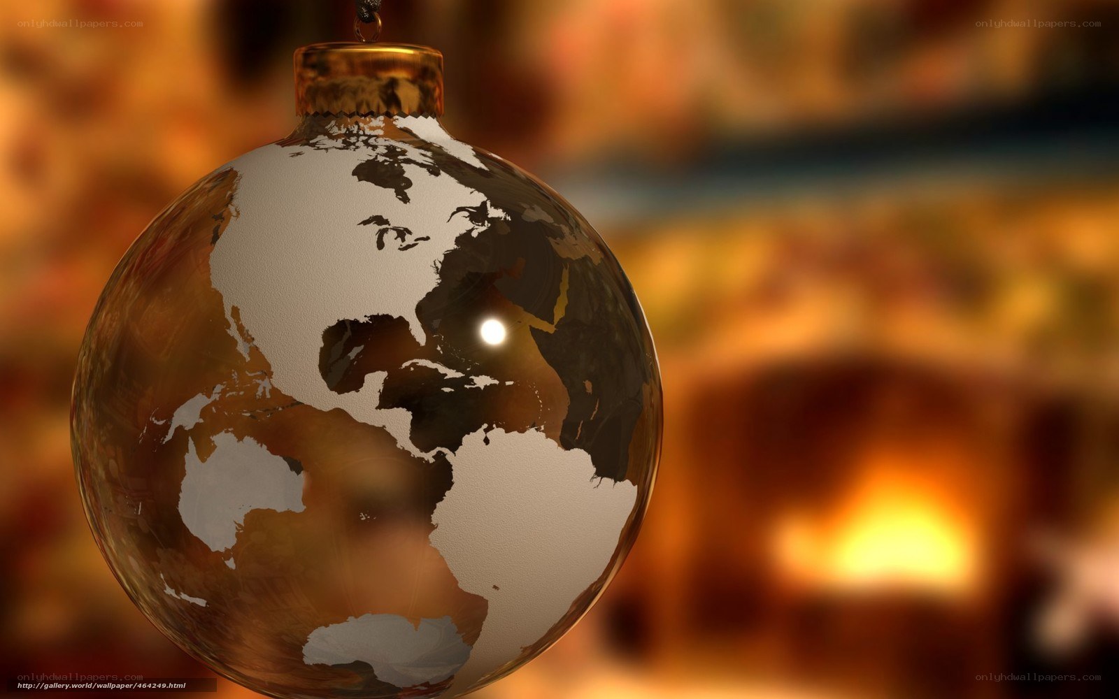 Christmas ornament globe