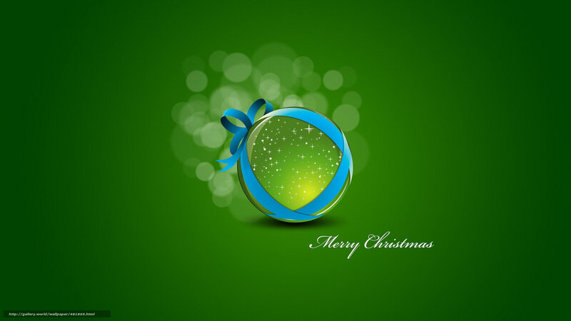 Christmas Ornament — Green, Festive, Digital Art