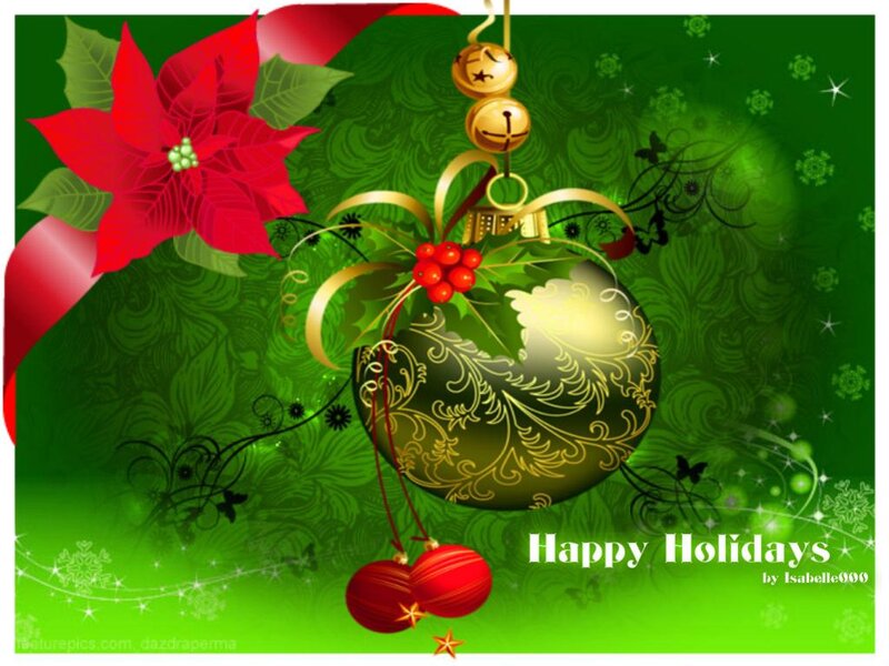 Christmas Ornament — Green, Festive
