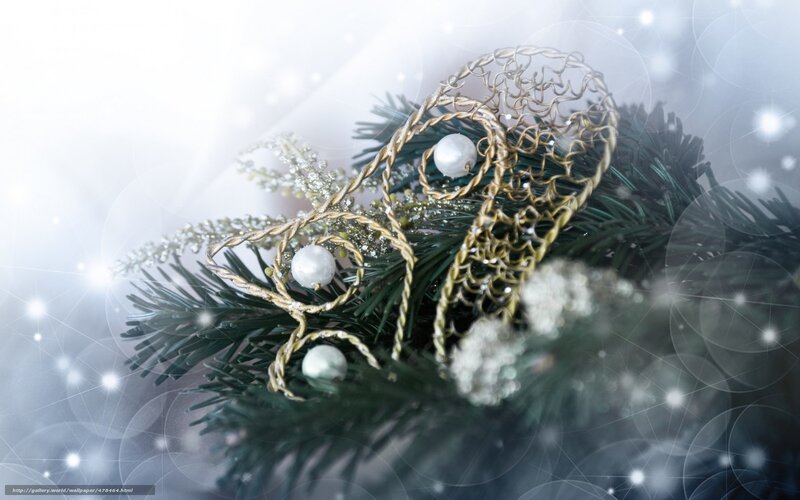 Christmas Ornament on Branch — Green