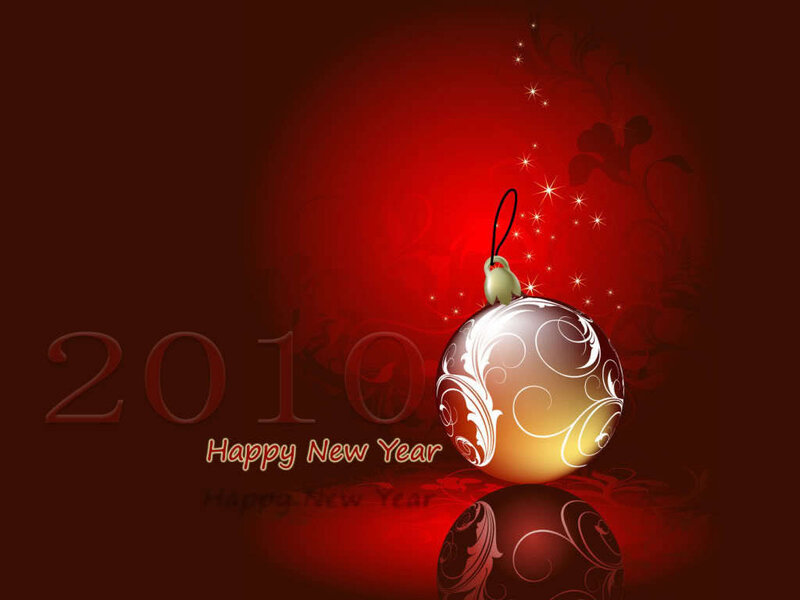 Christmas Ornament — Red, Celebratory