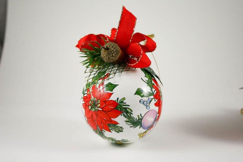 Christmas Ornament — White