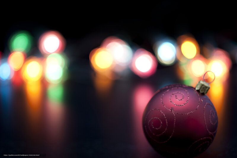Christmas ornament with lights