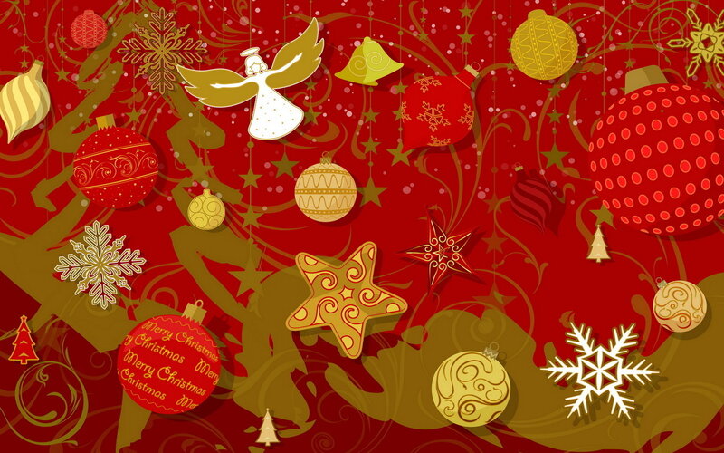 Christmas Ornaments and Angel