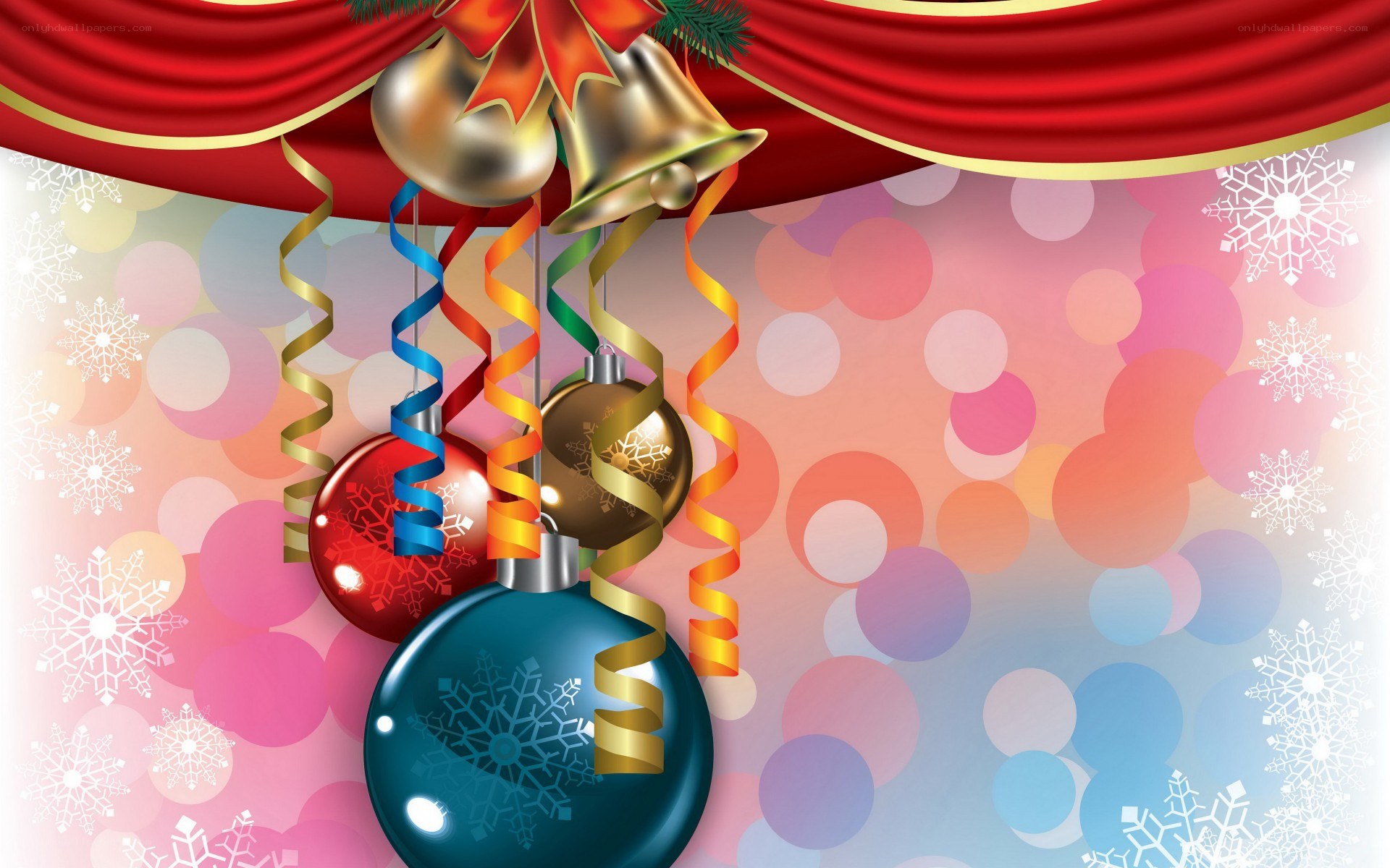 Christmas ornaments and bells