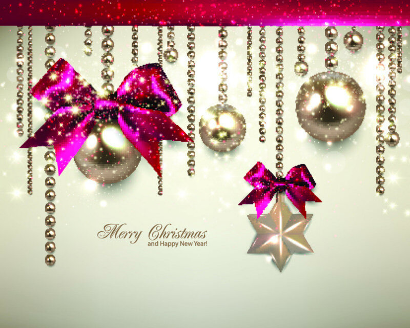 Christmas Ornaments and Bows