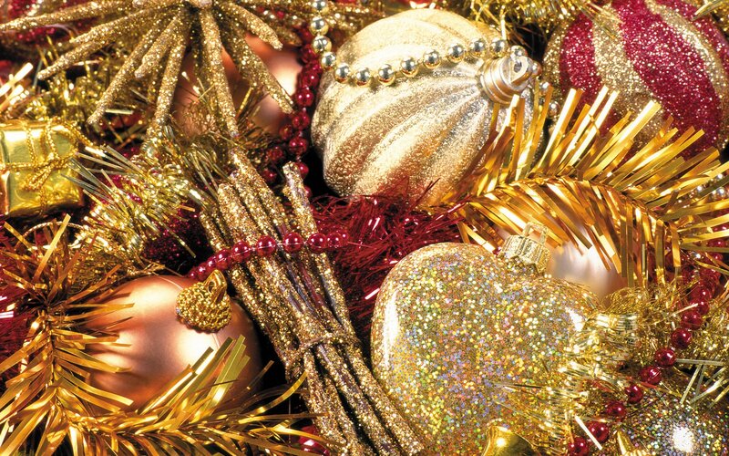 Christmas ornaments and decorations