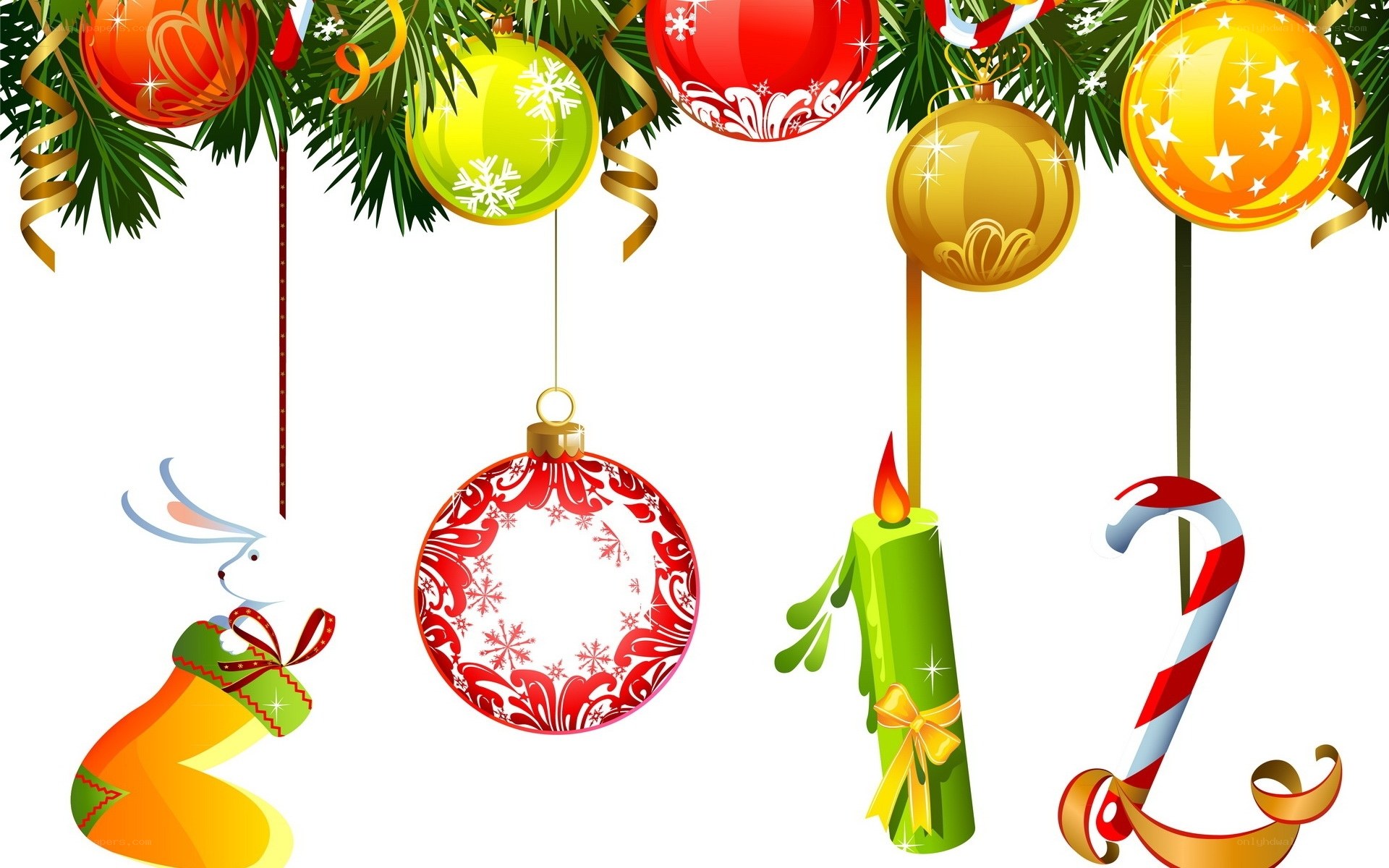 Christmas ornaments and decorations