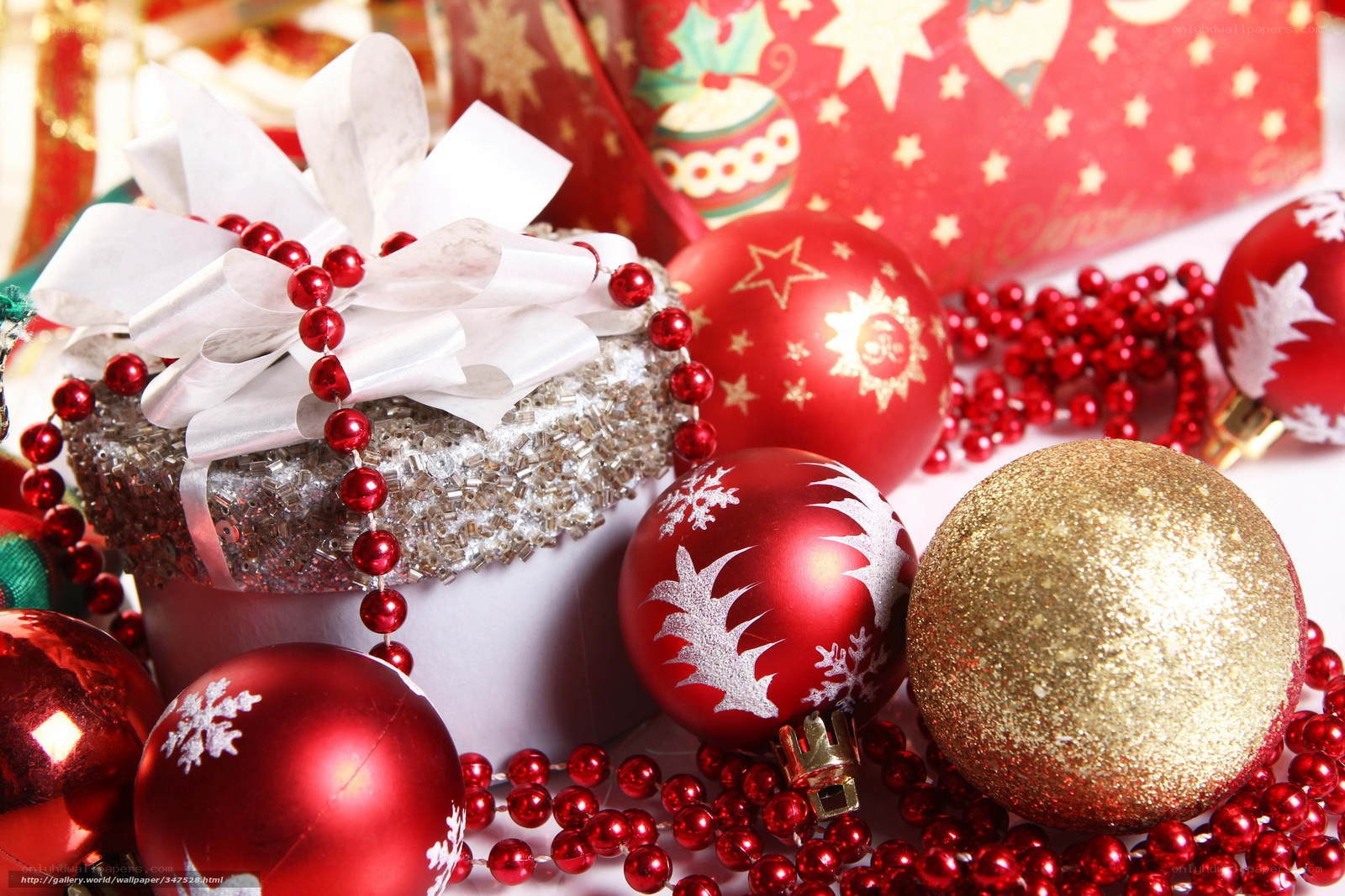 Christmas ornaments and gifts