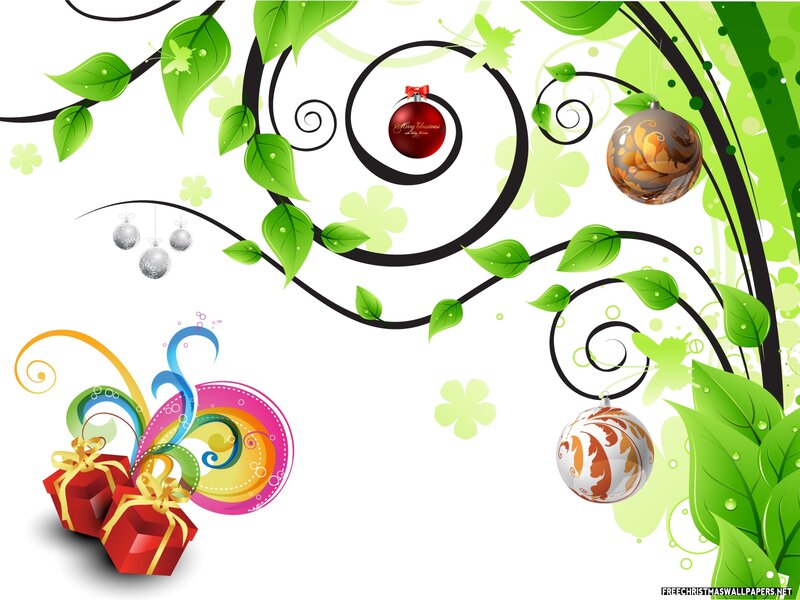 Christmas Ornaments and Gifts — Green