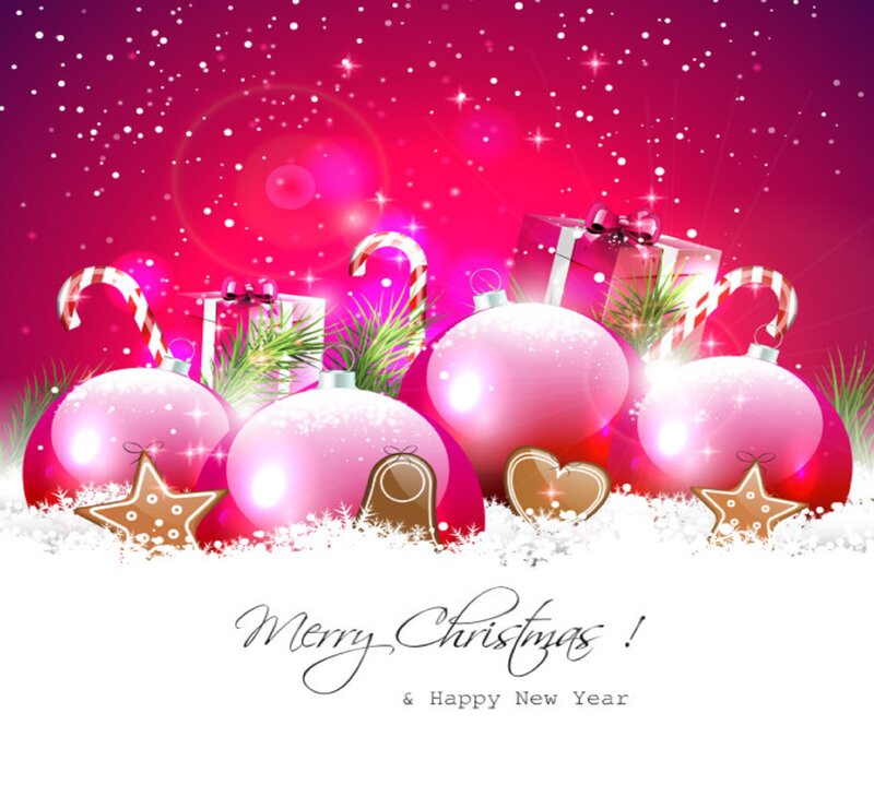Christmas Ornaments and Gifts — Pink