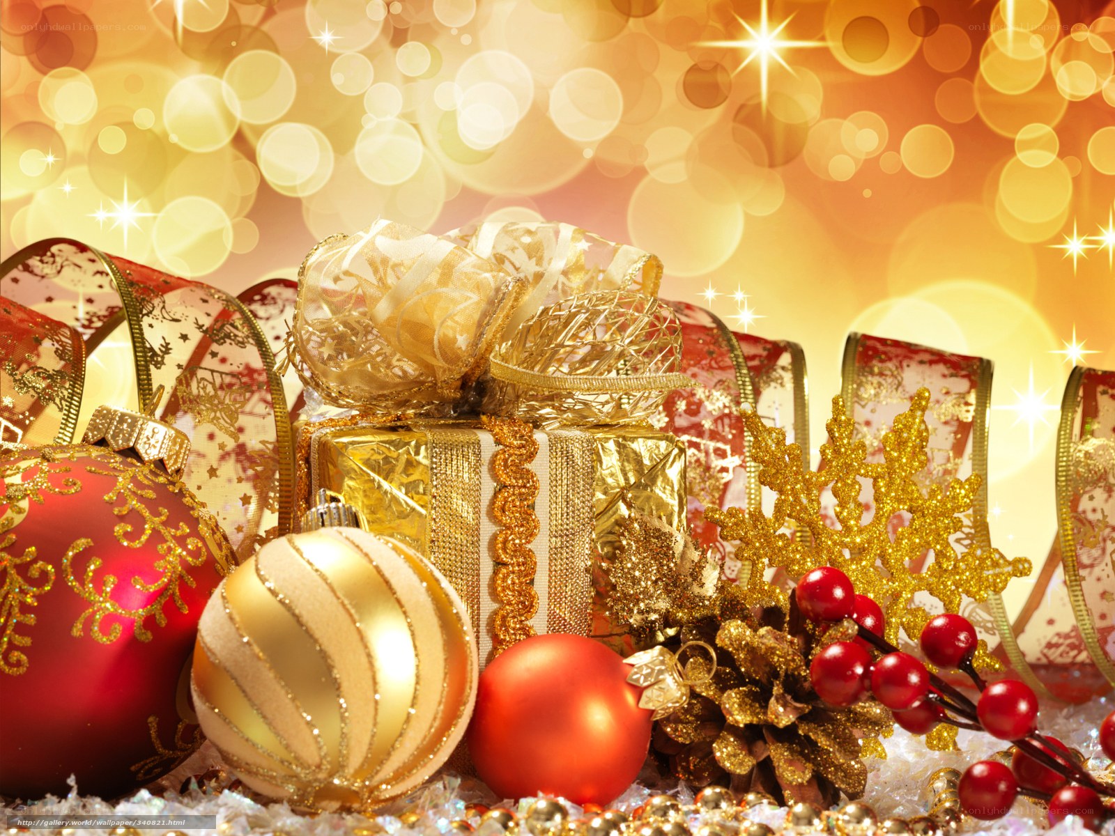 Christmas ornaments and gifts