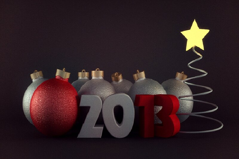 Christmas Ornaments and Numbers