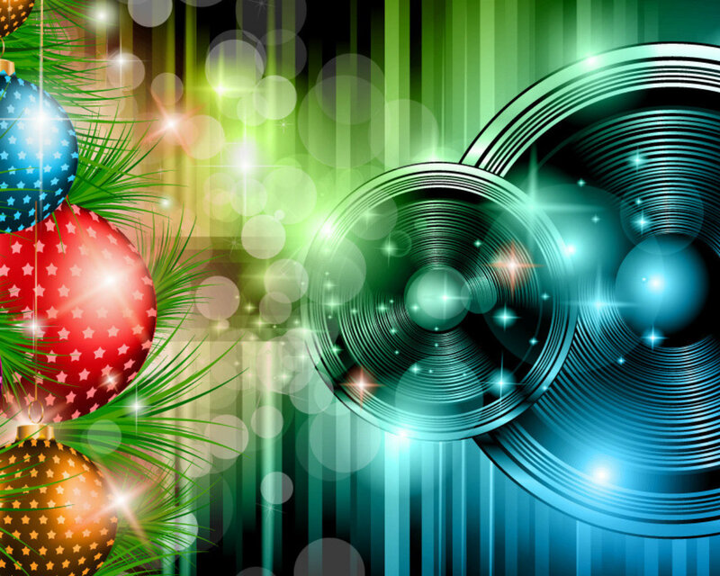 Christmas Ornaments and Speakers