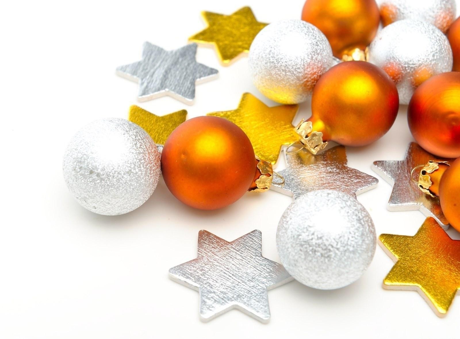 Christmas ornaments and stars