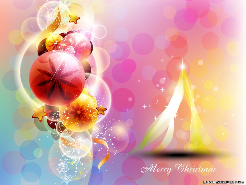 Christmas Ornaments and Tree — Pink