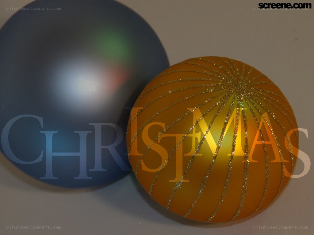 Christmas ornaments close-up