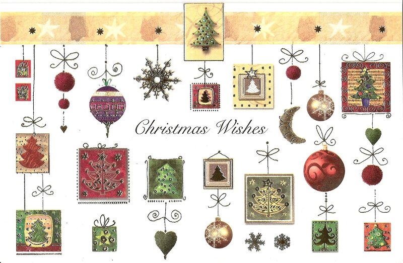 Christmas Ornaments Collection — Red