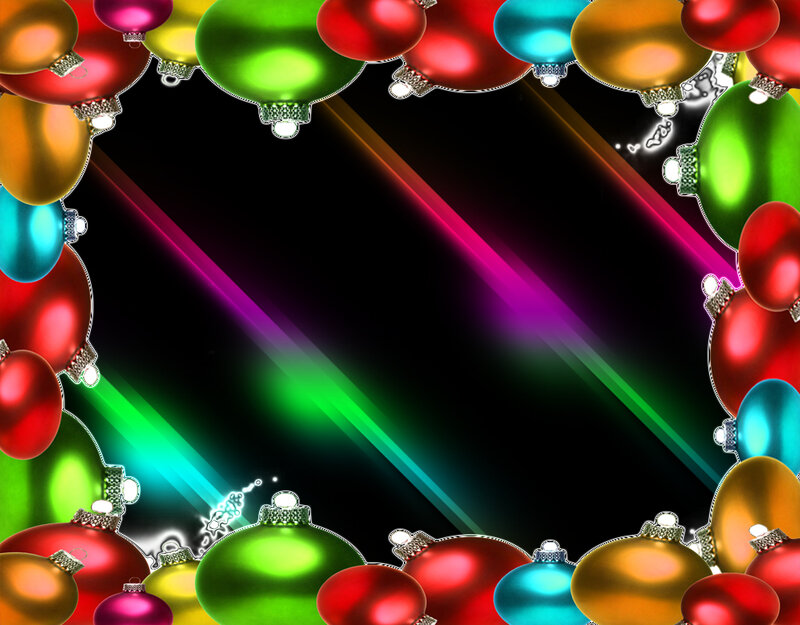 Christmas Ornaments Frame