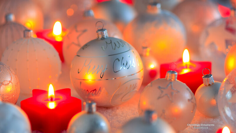 Christmas Ornaments with Candles