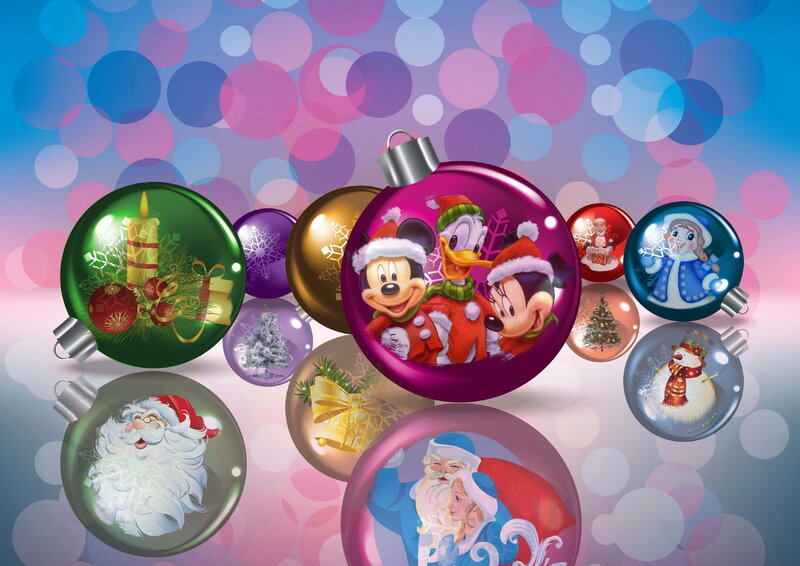 Christmas Ornaments with Characters