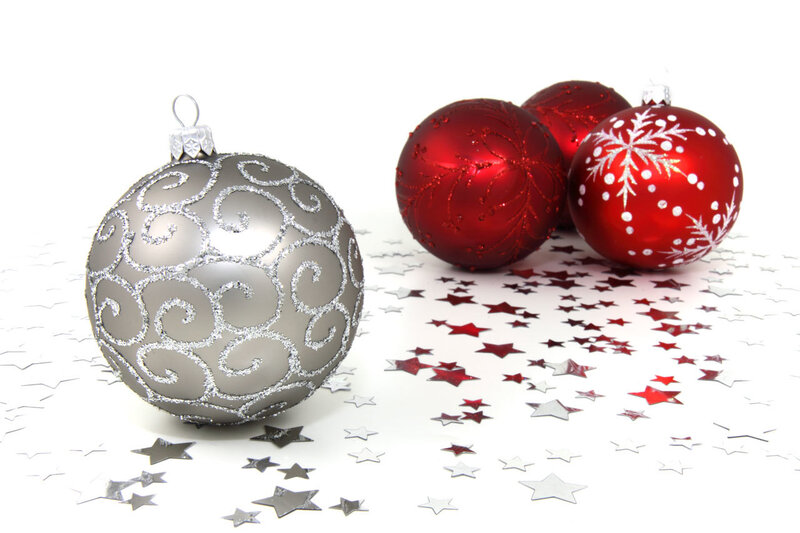 Christmas ornaments with stars