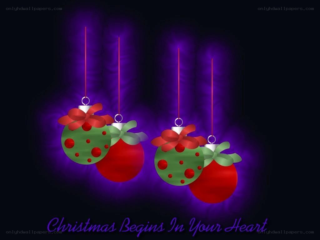 Christmas ornaments with text