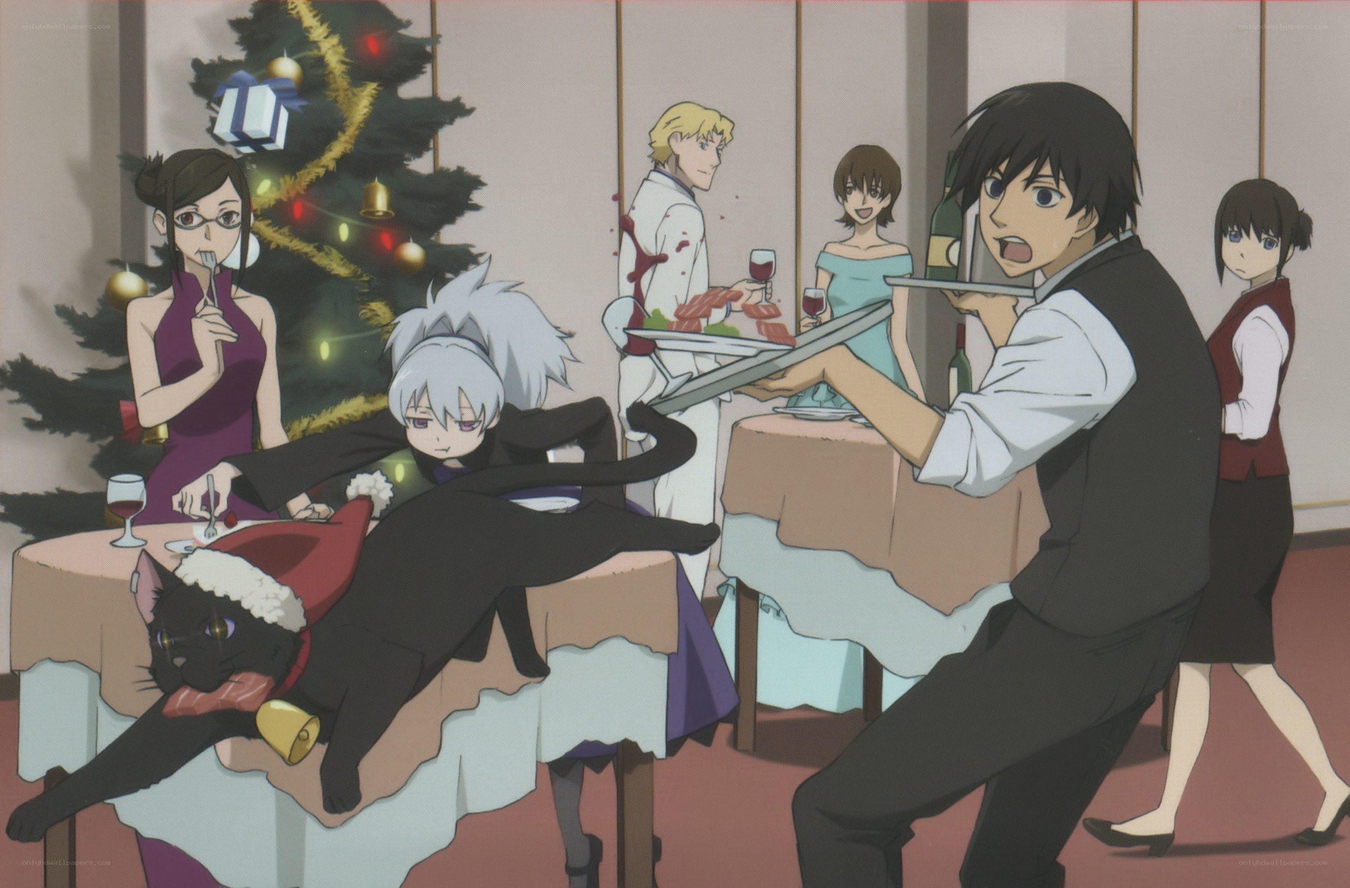 Christmas party chaos