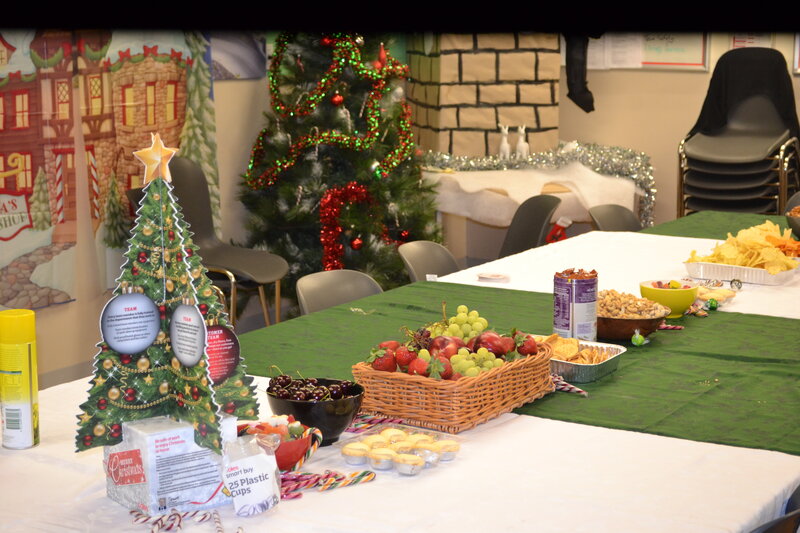 Christmas Party Table