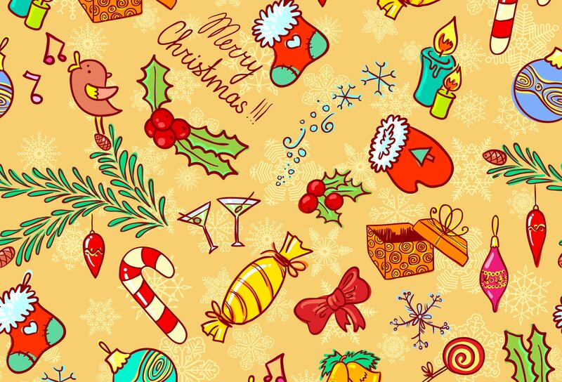 Christmas Pattern Illustration