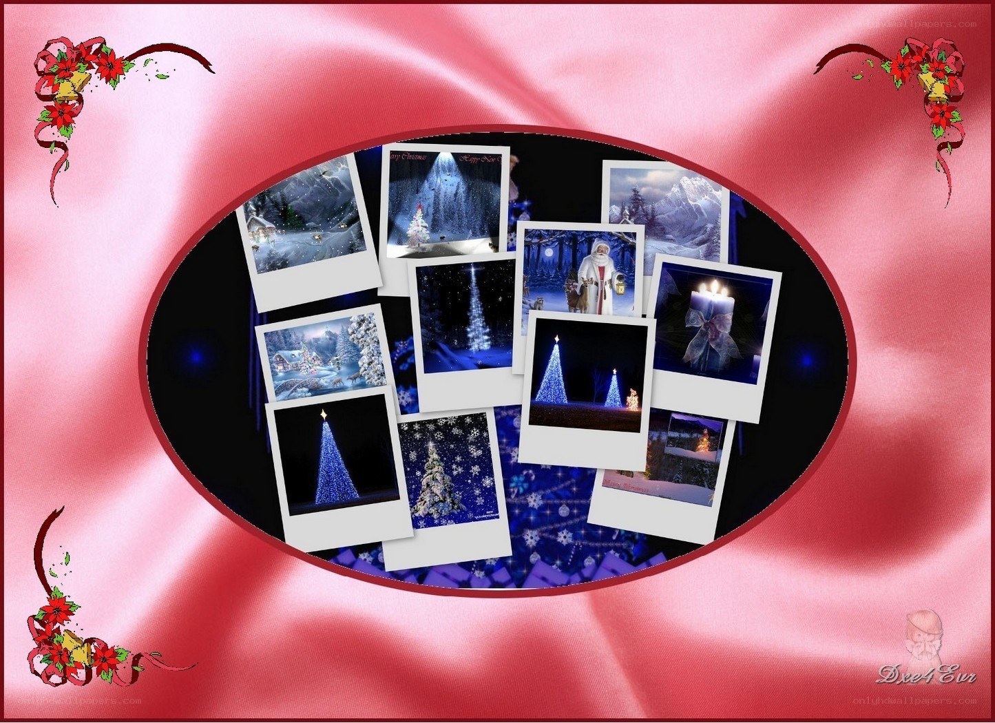 Christmas photo collage