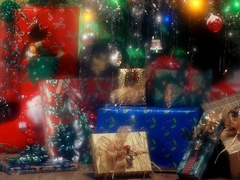 Christmas Presents under Tree