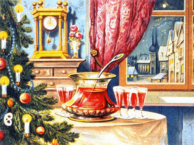Christmas Punch Bowl