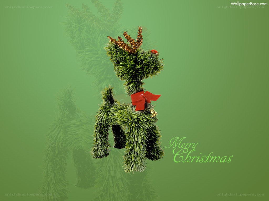 Christmas reindeer decoration