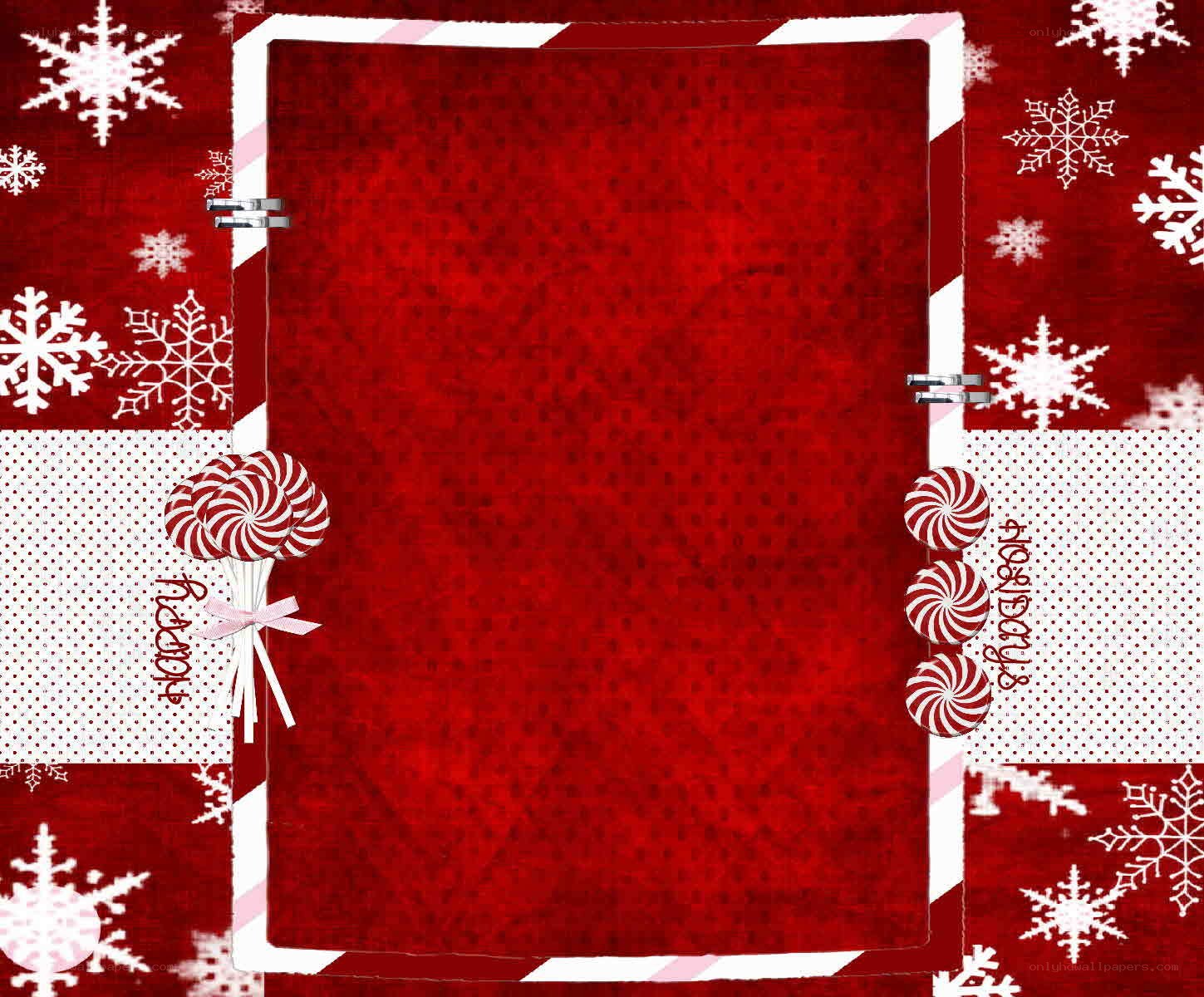 Christmas scrapbook page