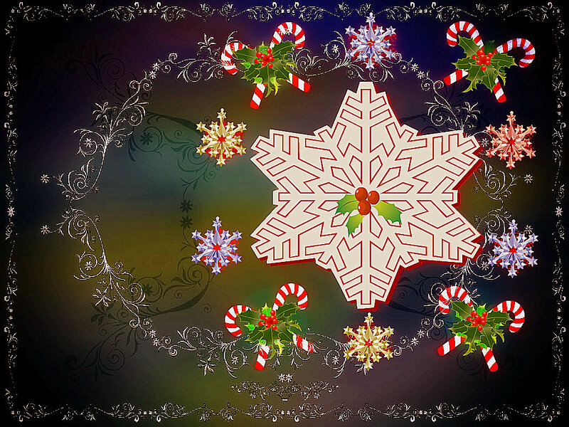 Christmas Snowflake Design