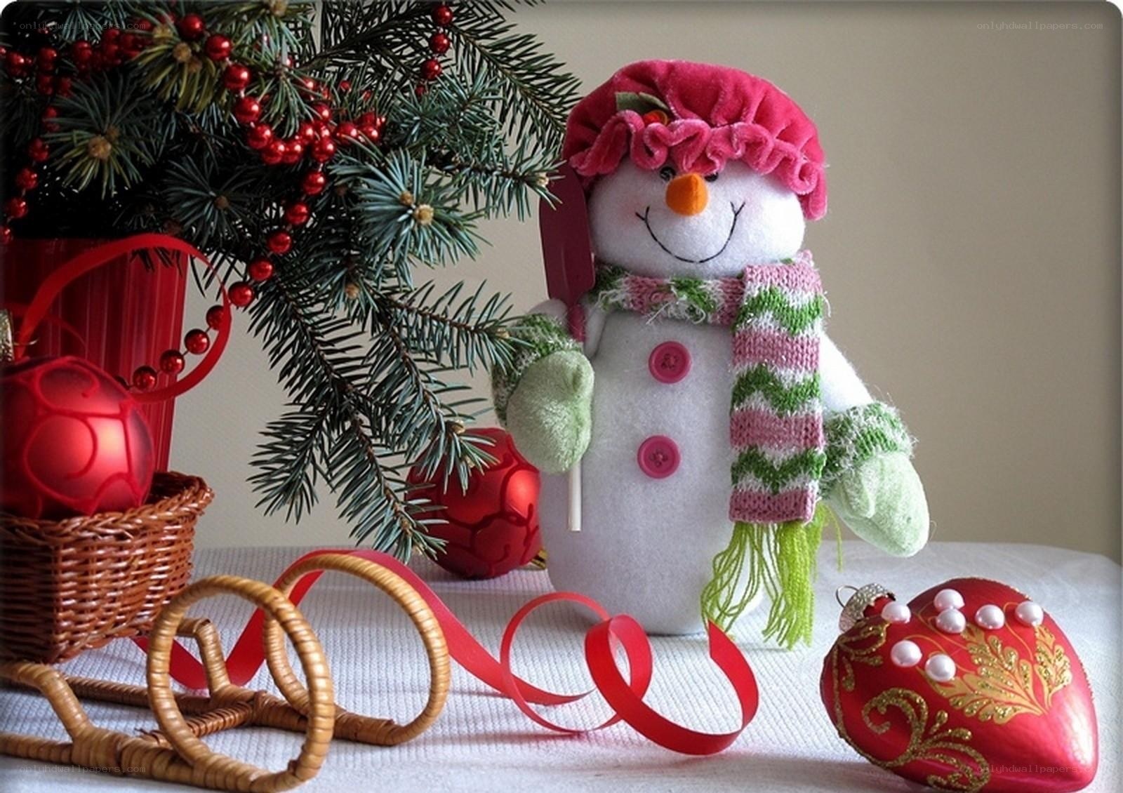 Christmas snowman decoration