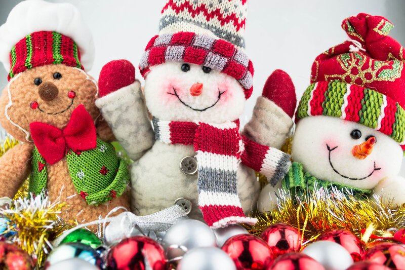 Christmas Snowmen Figures