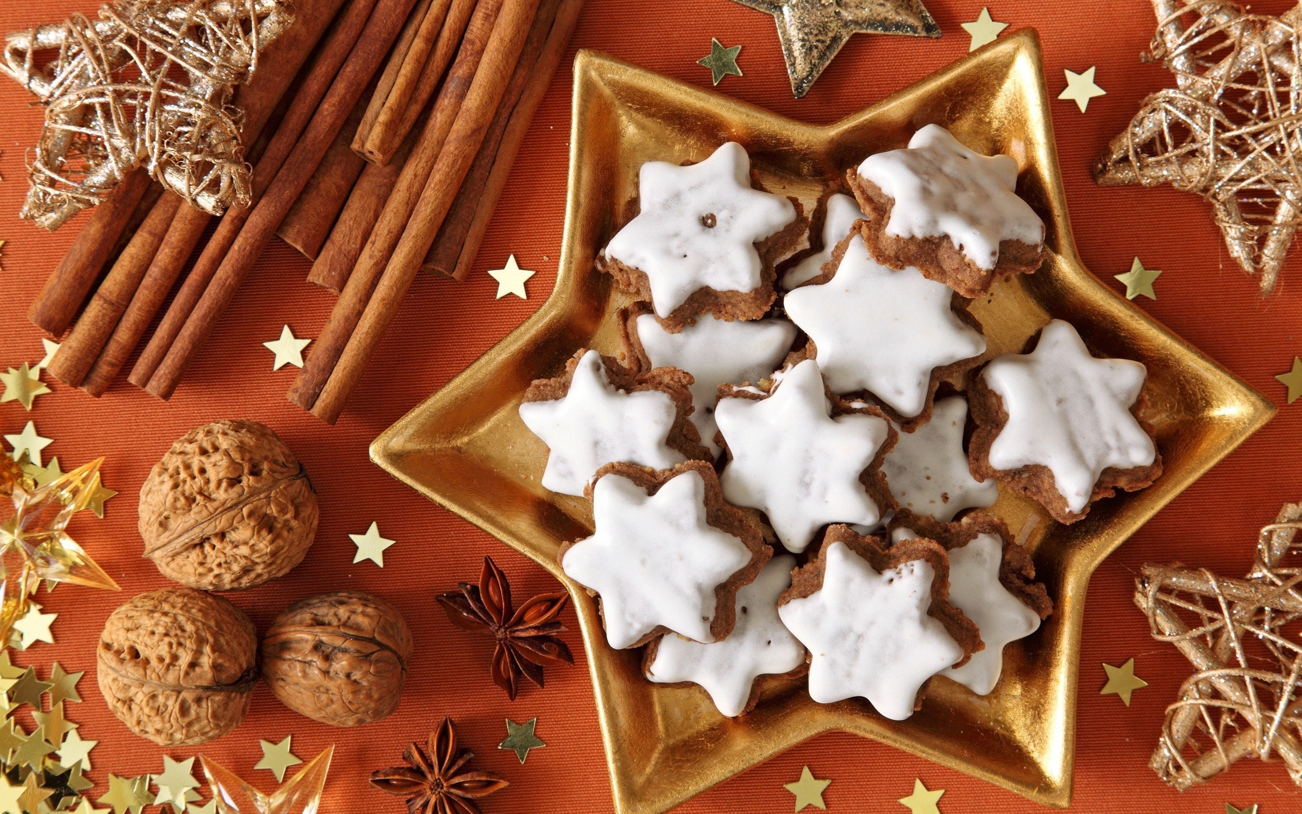 Christmas star cookies