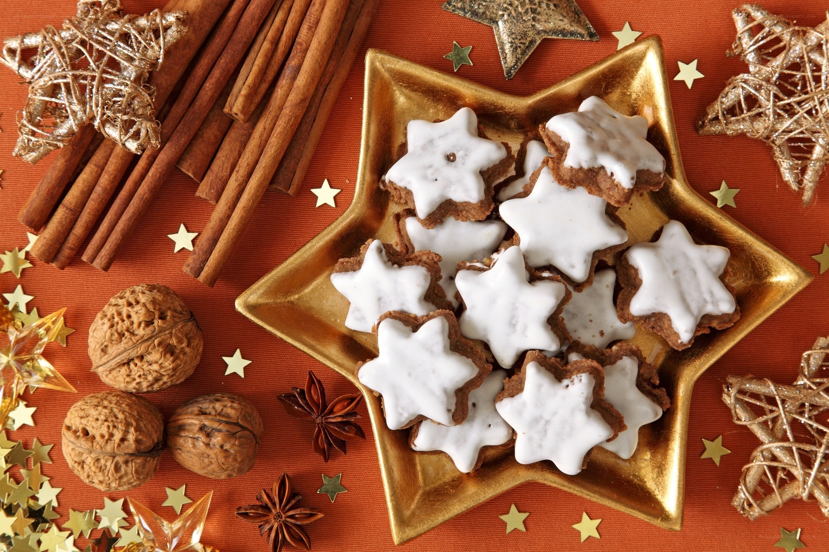 Christmas star cookies