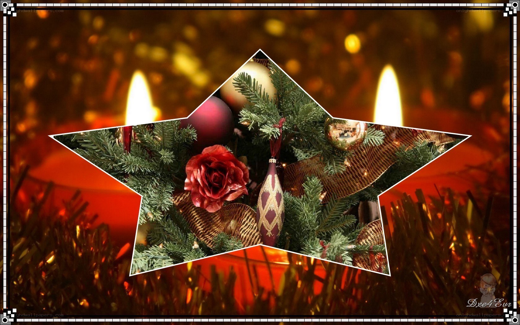 Christmas star decoration