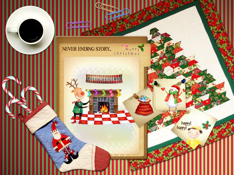 Christmas Stocking and Cards