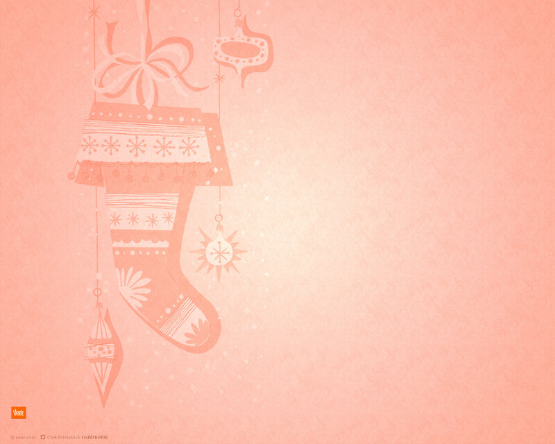 Christmas stocking background